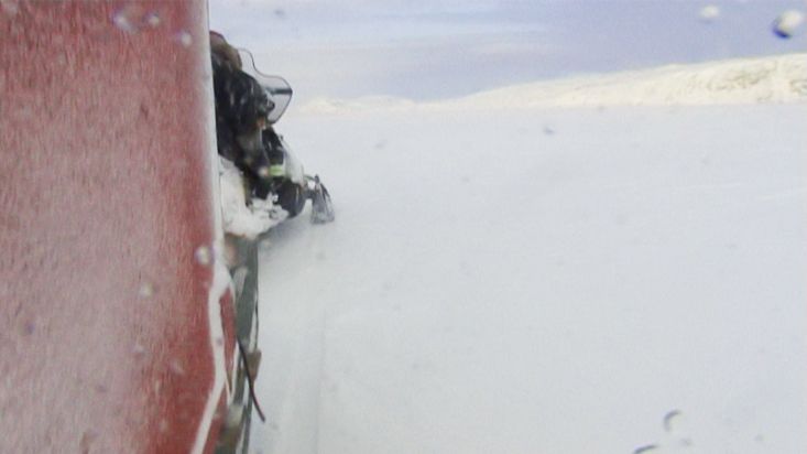  Returning to Clyde River  by the Eglinton Fiord - Sam Ford Fiord 2010 expedition